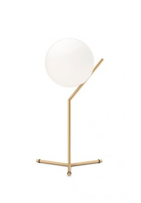 IC Lights T1 High Tischleuchte Flos messing